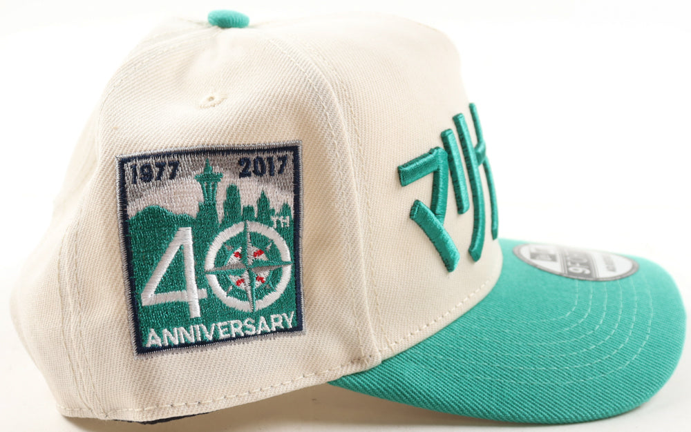Seattle Mariners 40th Anniversary Katakana Hat – New Era 9FORTY Adjustable