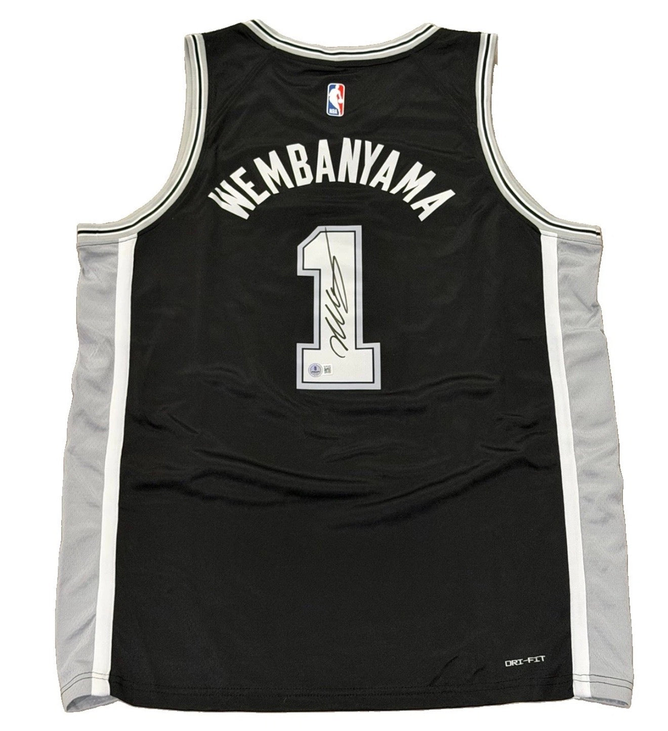 Victor Wembanyama Signed Spurs Icon Edition Jersey – Beckett Authenticated