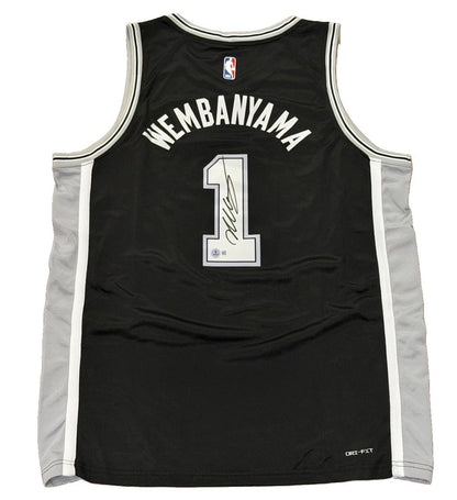 Victor Wembanyama Signed Spurs Icon Edition Jersey – Beckett Authenticated